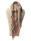 SCA-766 TASSEL SCARF PINK