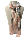 SCA-756 HORSE SCARF PINK