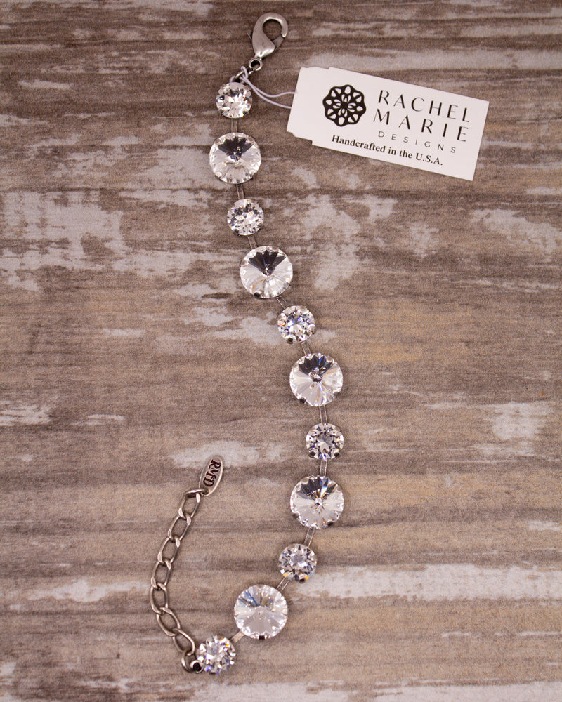 RMD Penny Crystal Bracelet CLEAR