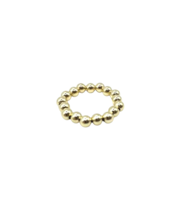 ERIN GRAY R-GF4 4MM GOLD FILLED STRETCH RING