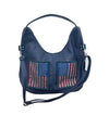 BWF=9532 STONE FLAG FRONT POCKET HOBO