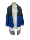 KLEIO 23421 COLOR BLOCK CARDIGAN