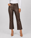 INSIGHT BCP8712 VEGAN LEATHER PANT dark mocha