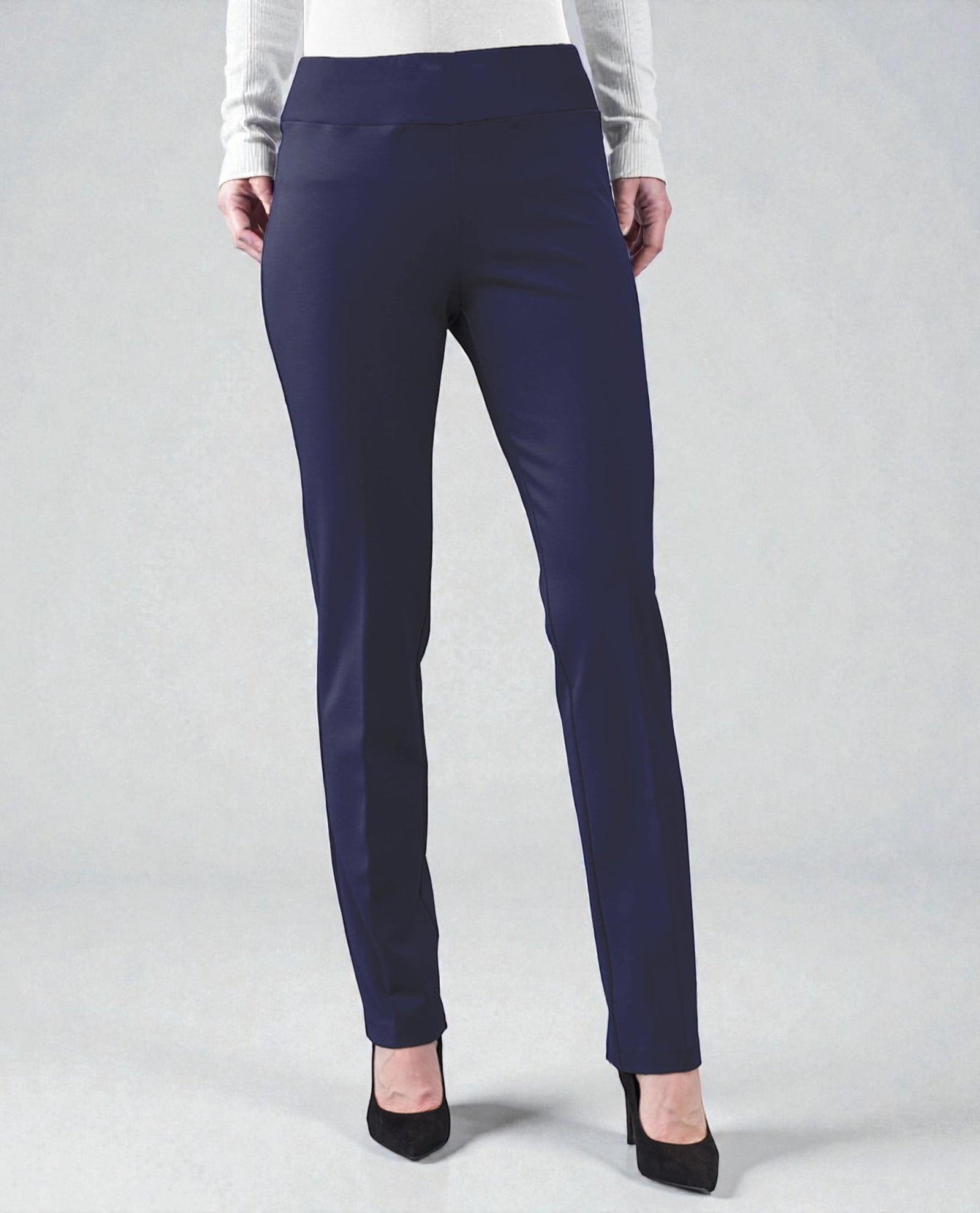 Insight NY Scuba Pants | Straight Leg Pull On Pant | The Clothing Cove