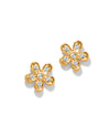 BRIGHTON JA0028 ENCHANTING FLOWER GOLD POST EARRING