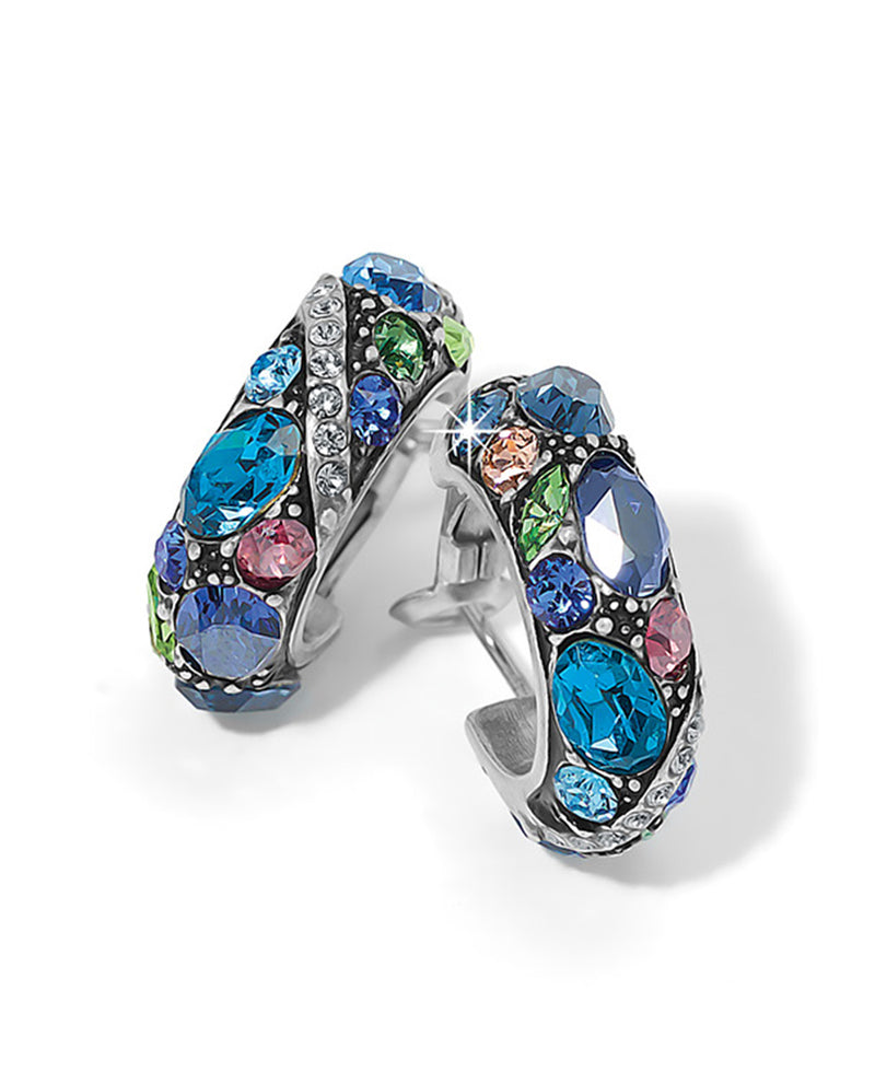 BRIGHTON JA0205 TRUST YOUR JOURNEY HOOP EARRING