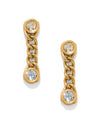 BRIGHTON JA0264 TRUST LIFE GOLD POST DROP EARRING