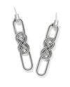 BRIGHTON JA9901 INTERLOCK BRAID DROP EARRING