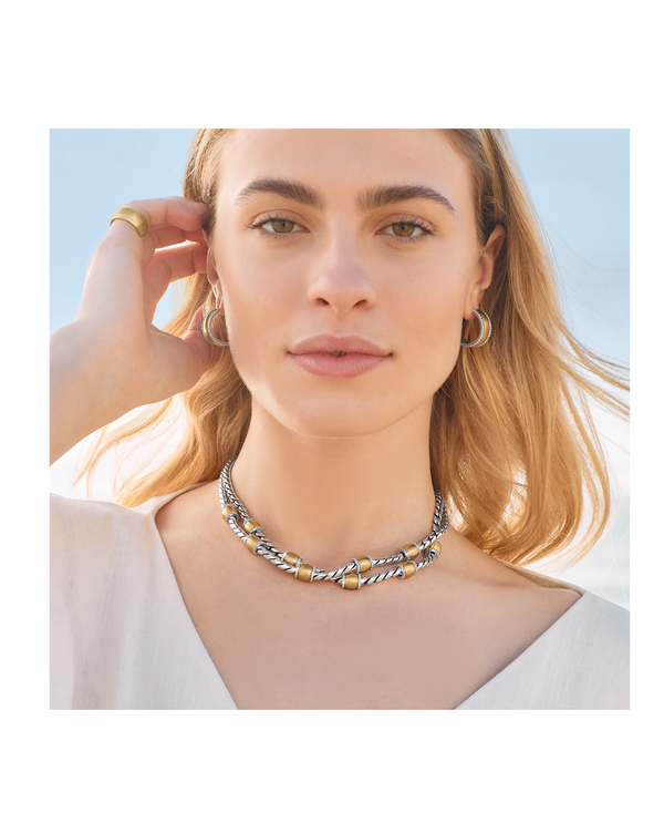 BRIGHTON JA9968 MERIDIAN GEO SMALL HOOP