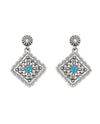 BRIGHTON JA9981 MOSAIC PASEO CONCHO DROP EARRING