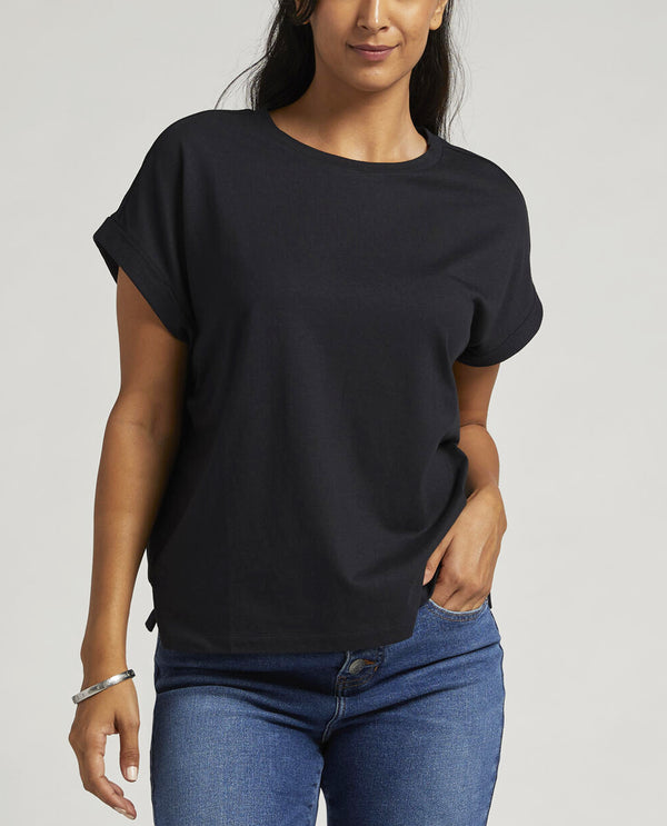 JAG JEANS T2314CM637 DRAPEY LUXE TEE black