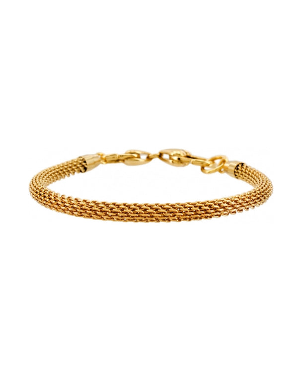 BRIGHTON JB3411 GOLD BEVERLY GLAM BRACELET 7 1/4