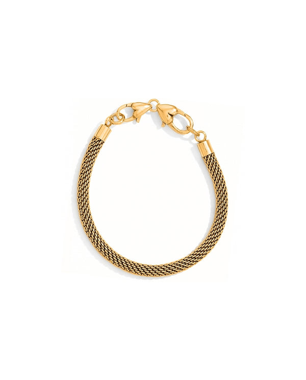 BRIGHTON JB341A GOLD BEVERLY GLAM BRACELET 7 3/4