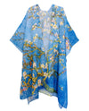 JC0710 PRINT KIMONO BLUE CHERRY BLSSM - 29