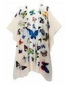 JC081101 BUTTERFLY KIMONO WHITE