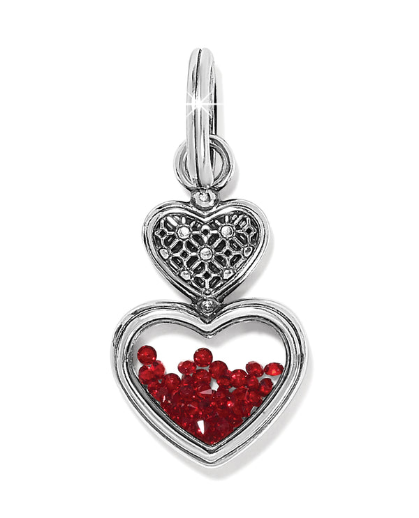 BRIGHTON JC6981 COUNT YOUR BLESSINGS WITH LOVE CHARM