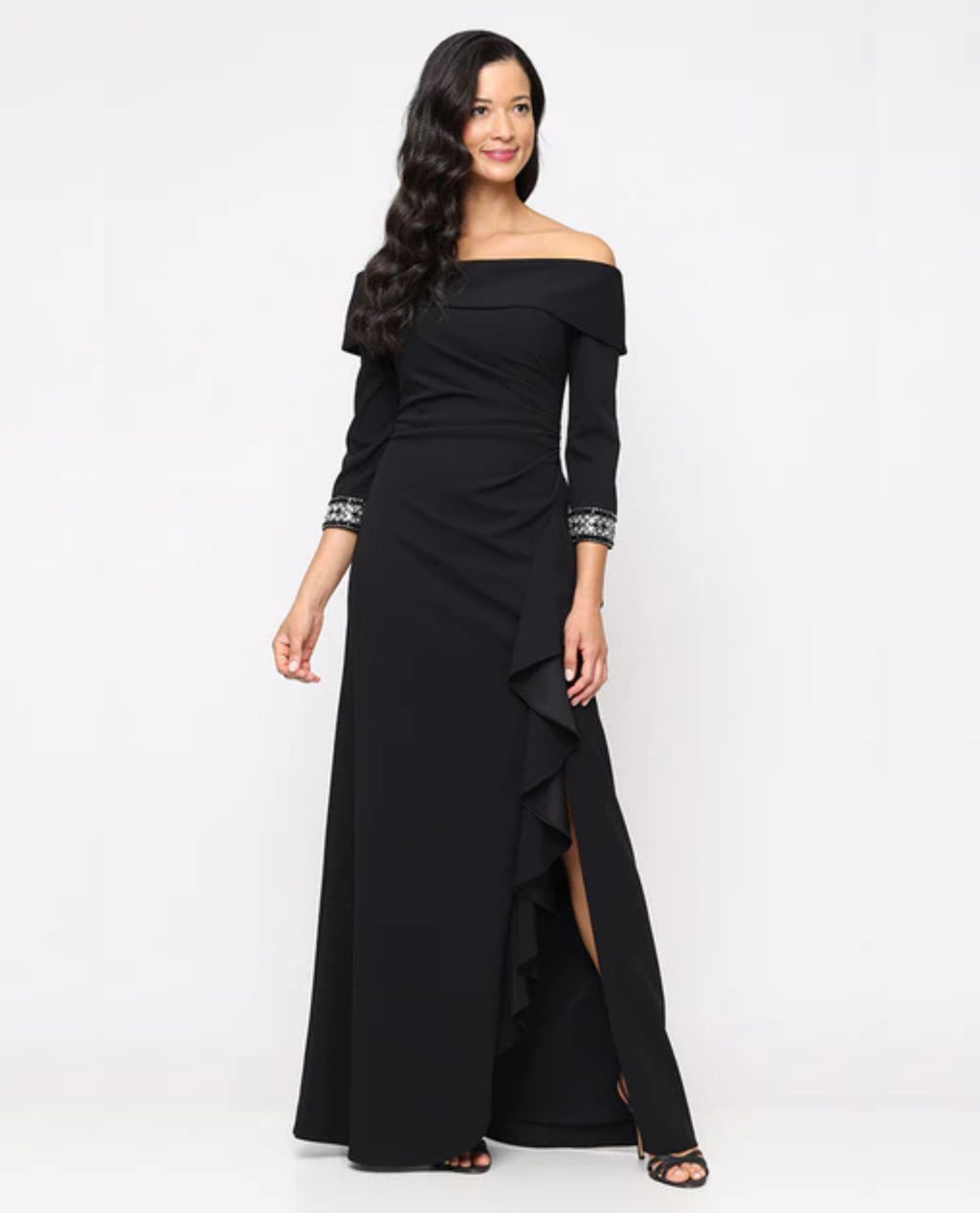jeanne alexander formal dresses JEANNE ALEXANDER OFF SHOULDER GOWN 8160531