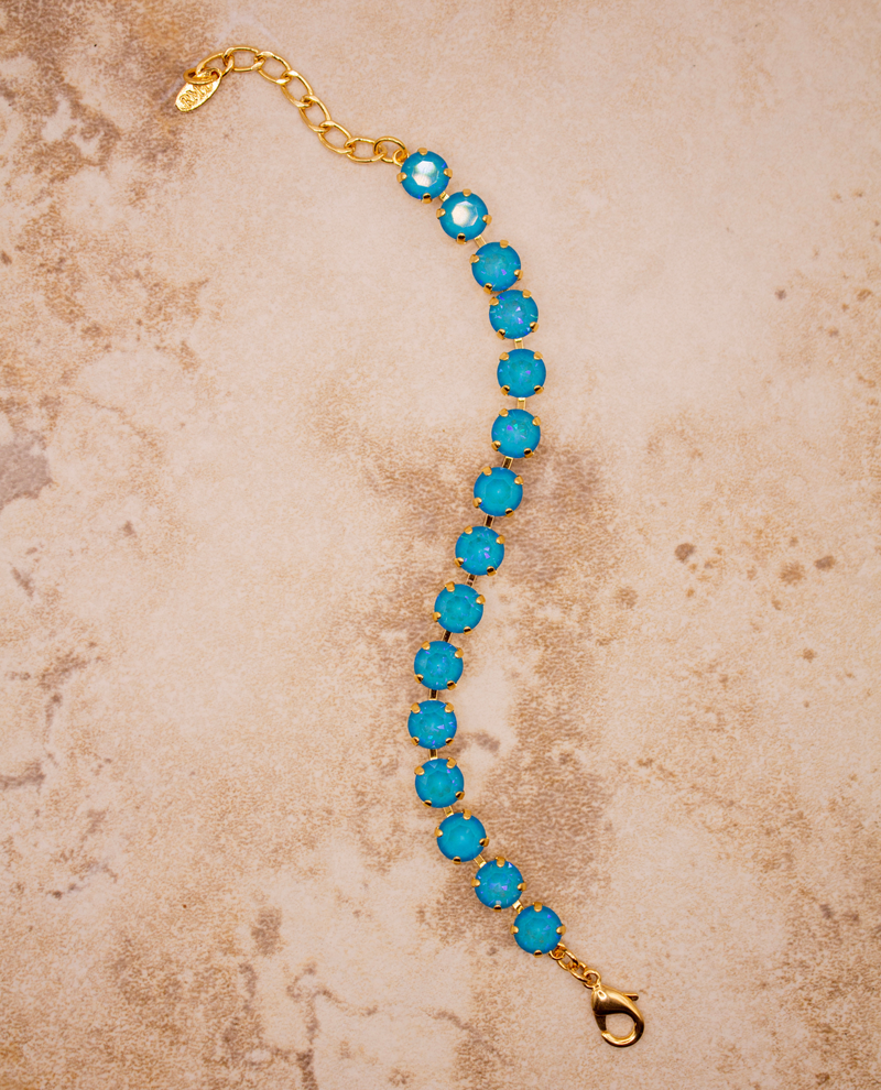 JESS BRACELET GOLD ULTRA TEAL AB
