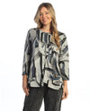 JESS & JANE FB2-2250 INKFLOW FRENCH BRUSH TUNIC WITH POCKET