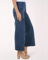 JESS & JANE M143 TERRY PATCH POCKET PANT DENIM