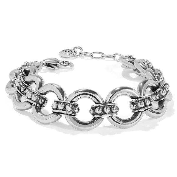 BRIGHTON JF0179 PRETTY TOUGH STUD LINK BRACELET | Brighton Jewelry
