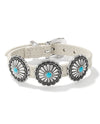 BRIGHTON JF019C MOSAIC PASEO SHOE WHITE BANDIT BRACELET