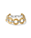 BRIGHTON JF0216 MERIDAN GEO ROUND LINK BRACELET