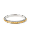 BRIGHTON JF0235 MOSAIC 2-TONE BANGLE