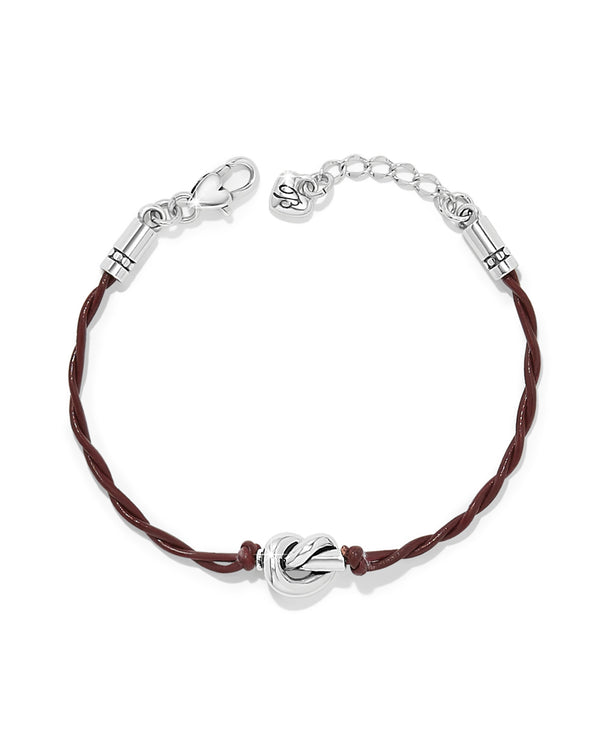 BRIGHTON JF038F INTERLOCK SINGLE KNOT BRACELET