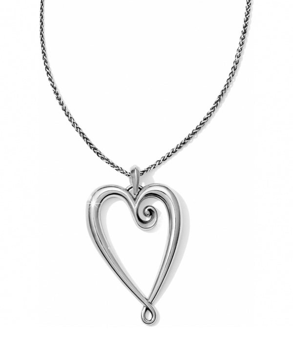 BRIGHTON JL5020 WHIMSICAL HEART CONVERTING NECKLACE