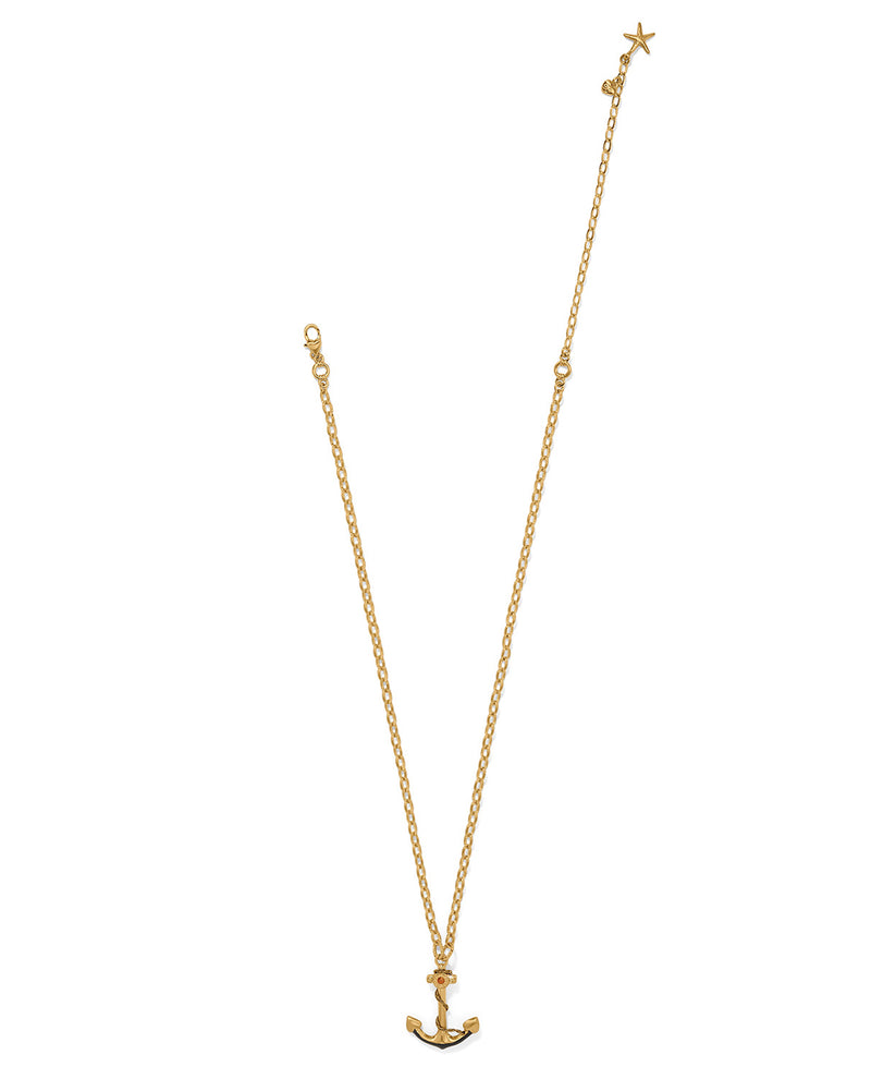 BRIGHTON JM0011 TWILIGHT WATERS ANCHOR NECKLACE