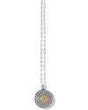 Brighton JM7298 Pebble Dot Onyx Reversible Necklace