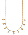 BRIGHTON JM7528 TWINKLE MOD GOLD DROPLET CRYSTAL NECKLACE