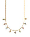 BRIGHTON JM7529 TWINKLE MOD GOLD DROPLET REVERSIBLE NECKLACE MULTI