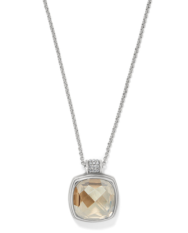 BRIGHTON JM758B AURORA LARGE GOLDEN CRYSTAL NECKLACE