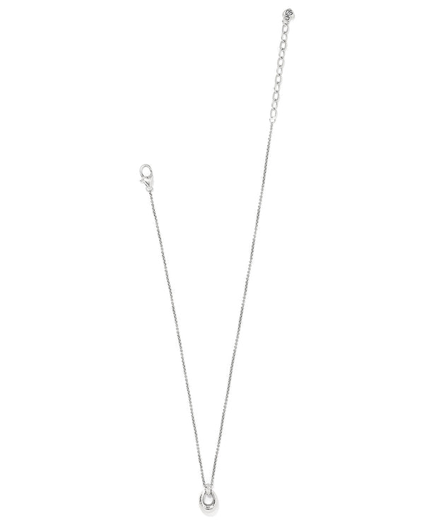 BRIGHTON JM7594 MERIDIAN GEO OVAL MINI NECKLACE