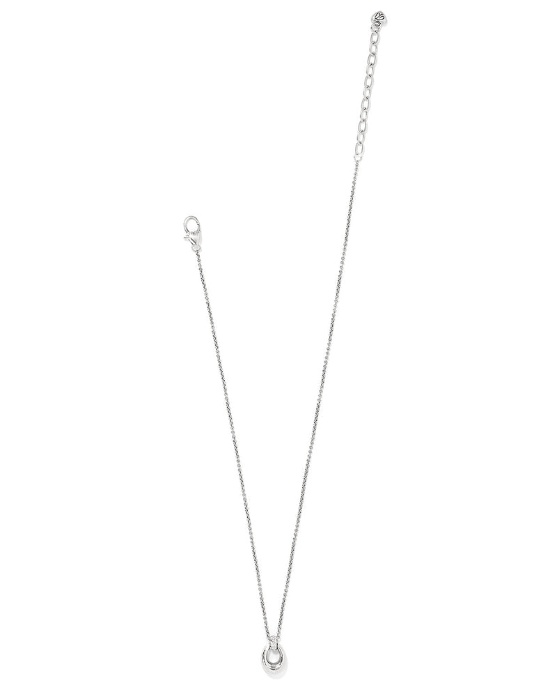 BRIGHTON JM7594 MERIDIAN GEO OVAL MINI NECKLACE