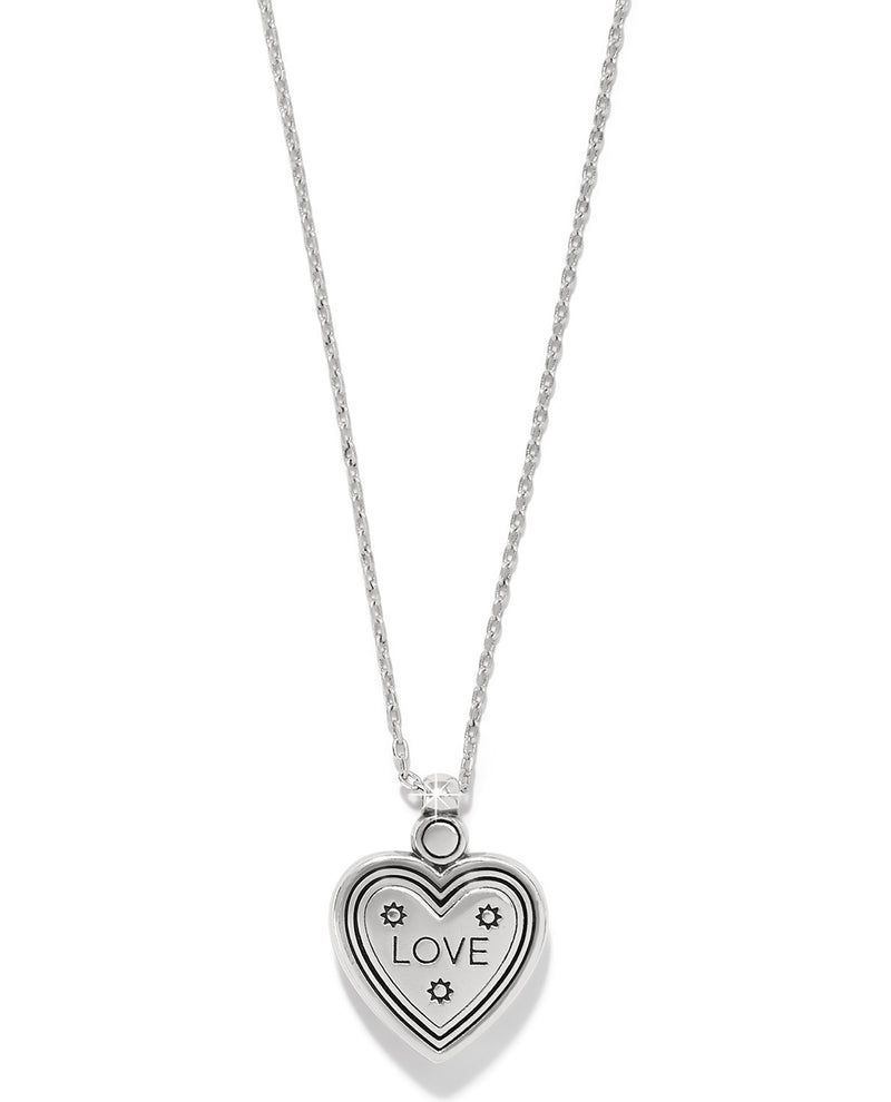 BRIGHTON JM7611 MOSAIC HEART PET 2-TN NECKLACE