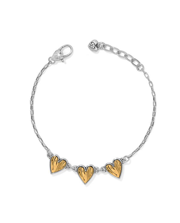 BRIGHTON JF0323 CASCADE HEART BRACELET