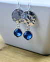 JORDAN ALEXA 37PE6462 STONE DROP EARRING BLUE