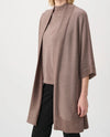 JOSEPH RIBKOFF 254937 SPARKLE KIMONO SLV CARDI mink