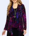 JOSTAR 4028BN MID CUT CARDIGAN PURPLE