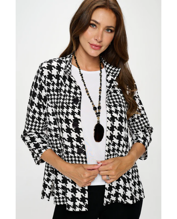 JOSTAR 4086LP PUZZLE PRINT JACKET