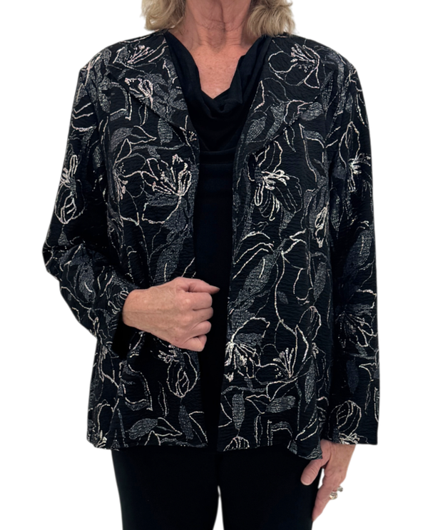 JOSTAR 4102FJ-LRDA TEXTURED JACKET BLACK