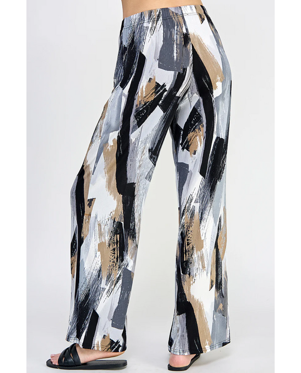 JOSTAR 5042BN SLINKY FLARED PANTS BACK 