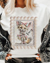 J COONS FOXY FOX BLING T-SHIRT