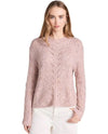 DOVE MARLED CABLE SWEATER ZW233817 SHADOW MAUVE