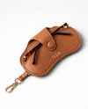KEDZIE ECLIPSE EYEWEAR CASE BROWN