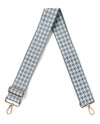 KEDZIE EMBROIDERED INTERCHANGABLE  BAG STRAP Cambridge