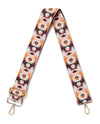 KEDZIE EMBROIDERED INTERCHANGABLE  BAG STRAP santa fe